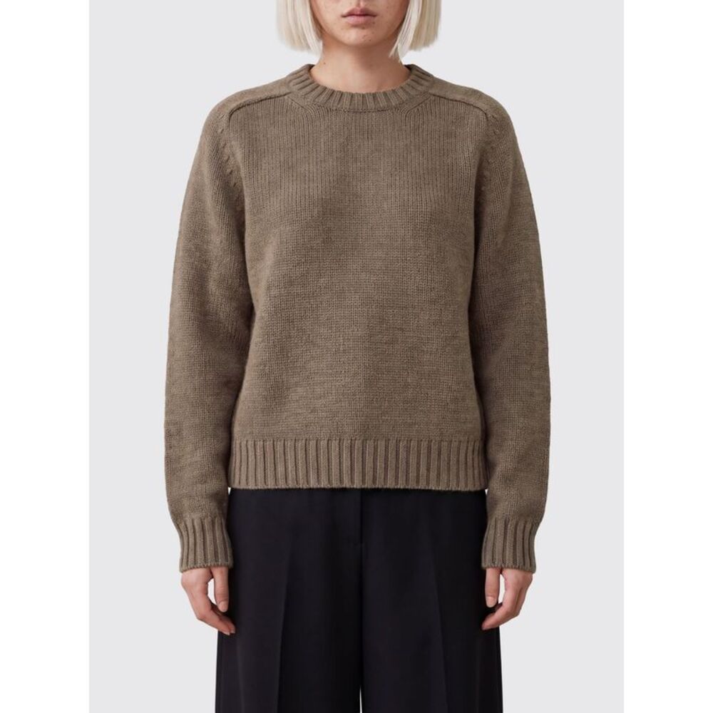 Khaite Women Khaite Long-Sleeved Pure Cotton Crew Neck Jumper